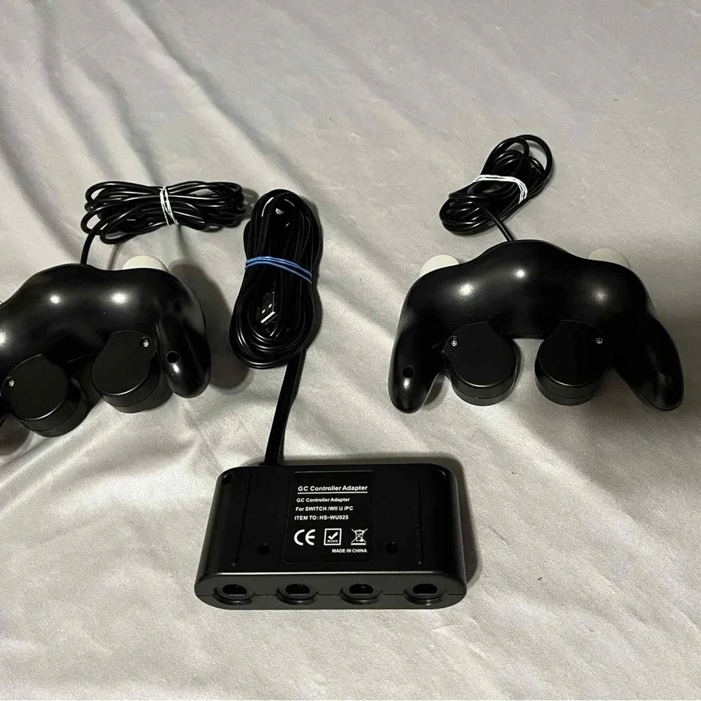 2 Cipon GameCube controller for Nintendo GameCube or Wii + GameCube Adapter